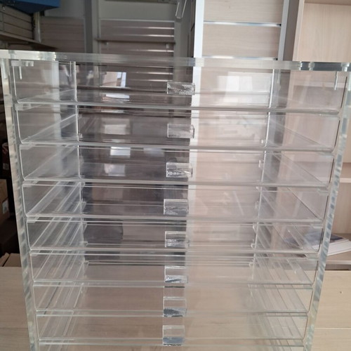 Plexiglass Drawer Unit 10 Drawers New