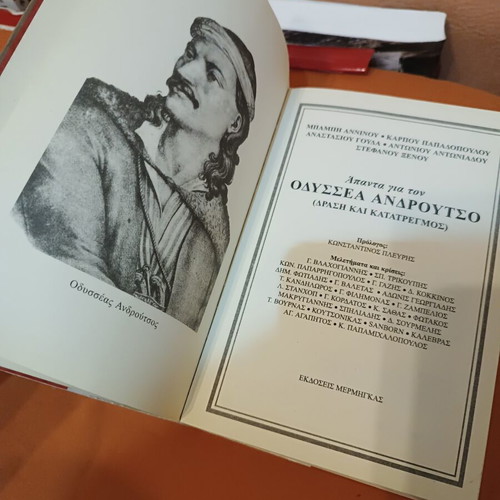 Apanta Gia Ton Odyssea Androutso Book like new, Greek