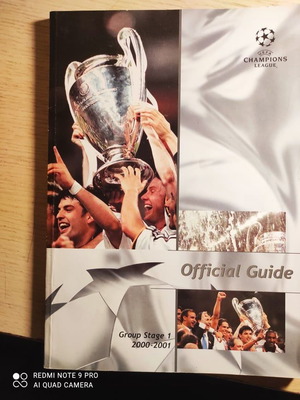 Επίσημος οδηγός Champions League 2000-2001 καινούργιος