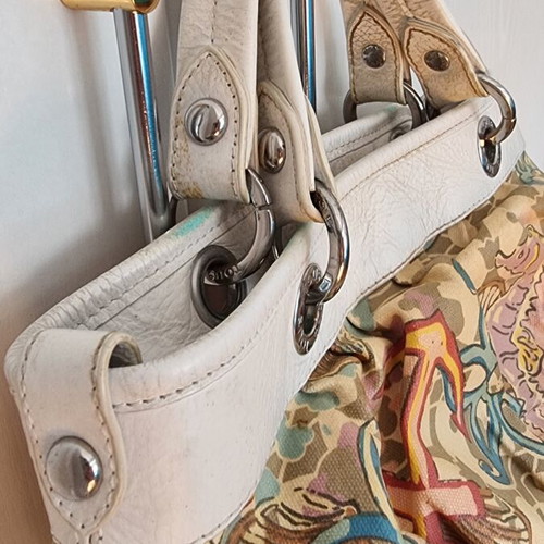 Tous Handbag used, colorful summer pattern