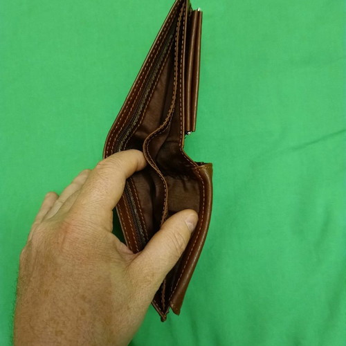 Men's wallet brown new