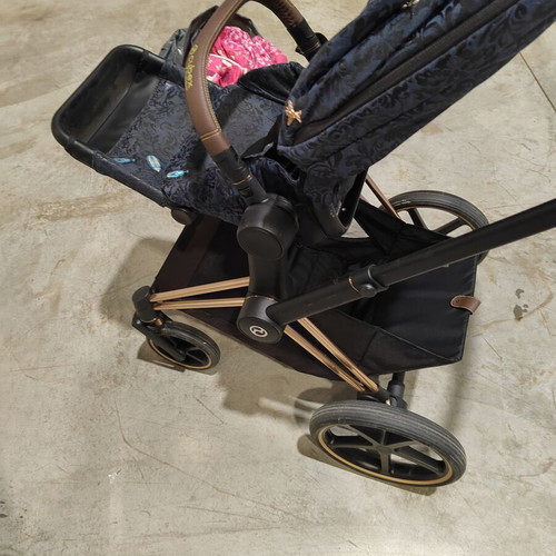 Cybex Priam Rose Gold stroller used, Jewels of Nature edition