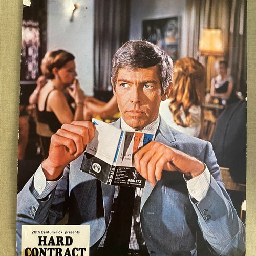 Hard Contract lobby card 1969 James Coburn