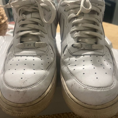 Nike Air Force 1 used athletic shoes 47.5, 31cm white