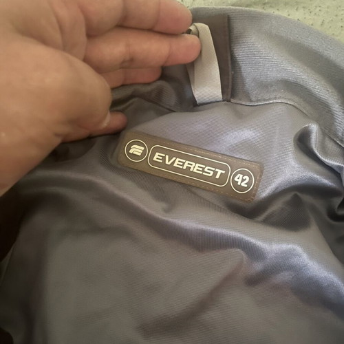 Everest coat jacket man, size L, brown