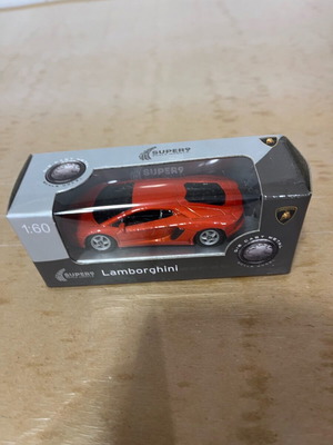 Lamborghini Aventator 1:60 miniature sealed new