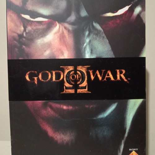 God of War II Official Strategy Guide like new, Future Press edition