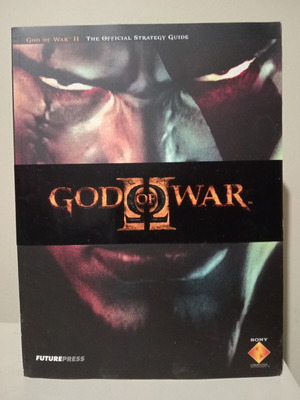 God of War II Official Strategy Guide like new, Future Press edition
