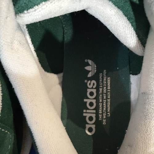 Adidas Campus 00s sneakers new, forest green suede with white stripes