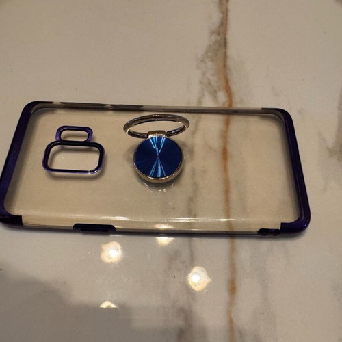 Samsung Galaxy S9 case with stand used