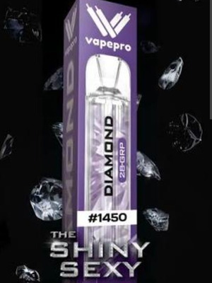 VapePro Diamond disposable vapes new, 1450 puffs