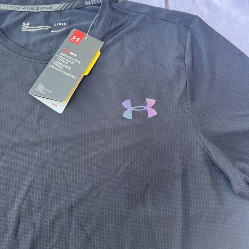 Under Armour set total black reflective brand new, size large