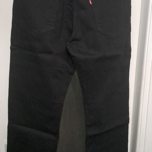 Levi's black jeans 569 baggy fit like new, men's