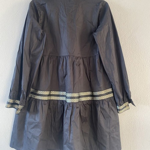Be You Gold Black Cotton Dress new, sizes S and M
