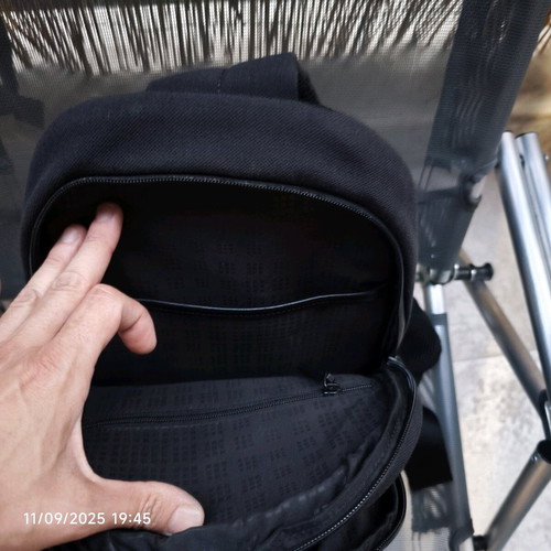 Moleskine black backpack like new