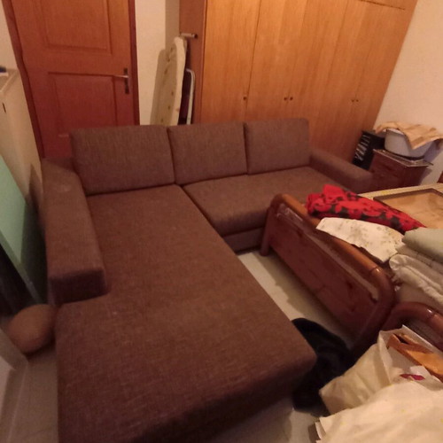 Corner sofa Greek made like new, exceptional quality furniture