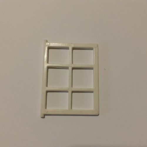 Playmobil window 3x3 white like new