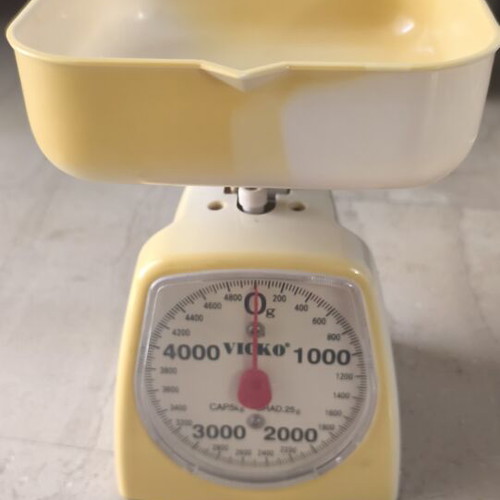 Vicko analog kitchen scale 5kg