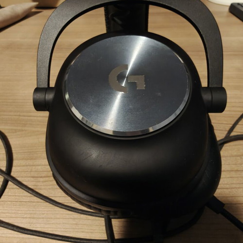Logitech G Pro X 7.1 DTS headset wired, like new, black