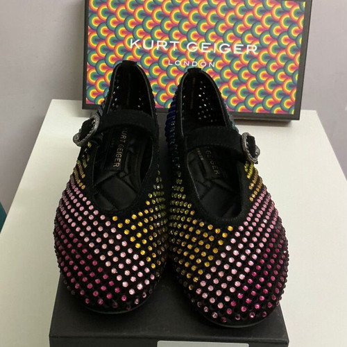 Kurt Geiger Mayfair Ballet Flats like new, multicolor
