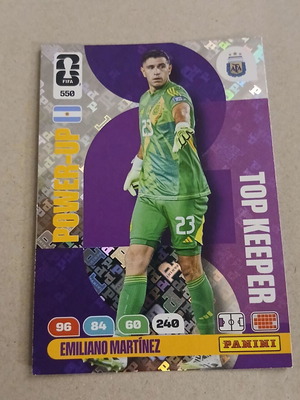 Panini FIFA World Cup 2026 #550 αυτοκόλλητο Top Keeper Emiliano Martínez