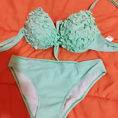 Mint Green Swimsuit Medium New