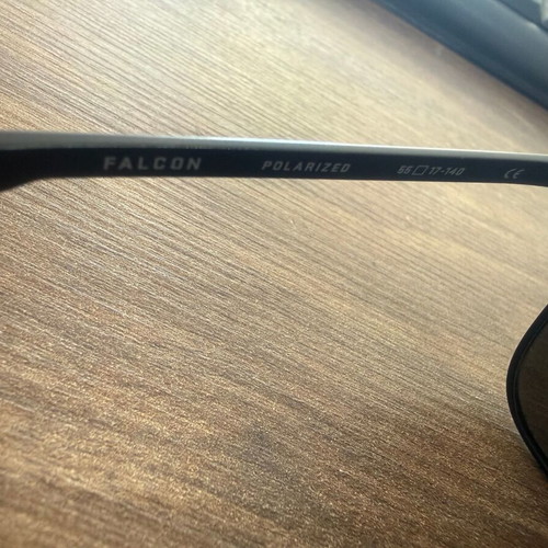 Roka Falcon Titanium Sunglasses like new, matte black
