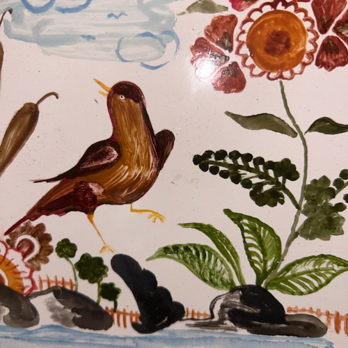 Ceramic tile with enamel 15x15cm like new