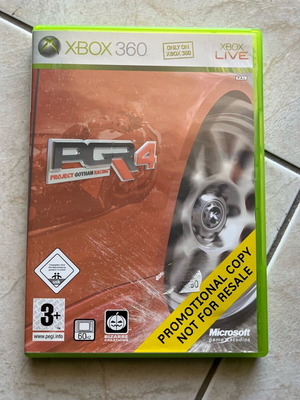 Project Gotham Racing 4 Xbox 360 new Promotional Copy CIB