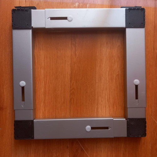 Roller wheeled base for white appliances, foldable, adjustable 45-70 cm