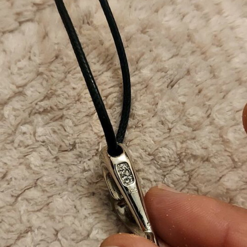 G & P handmade heart necklace .925 new