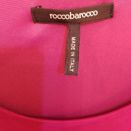 Φόρεμα Rocco Barocco μεταχειρισμένο, μωβ ροζ, νούμερο 52 Ιταλίας