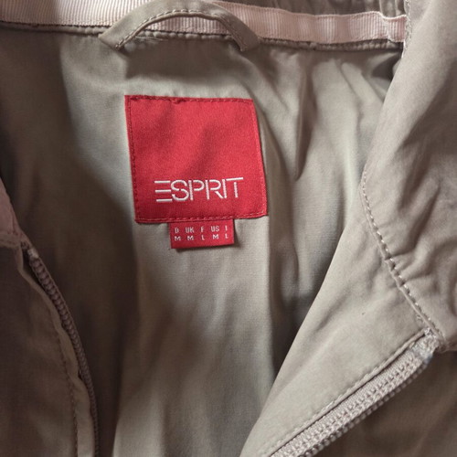 Esprit jacket, beige khaki, size M