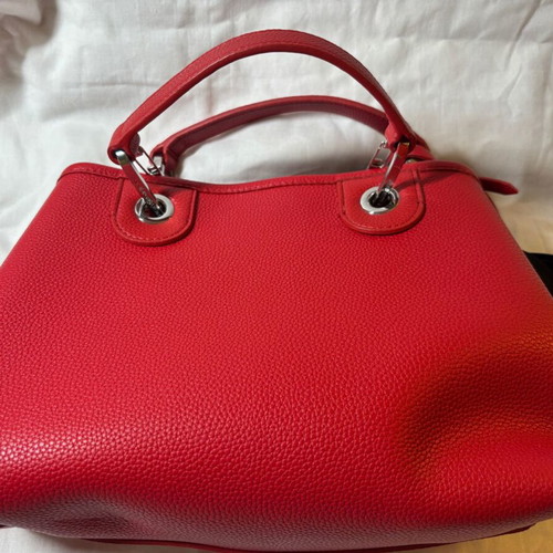Emporio Armani women's bag red new handbag