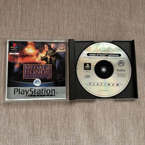 Medal of Honor Resistance PlayStation 1 used, French complete