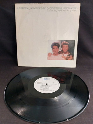 Aretha Franklin & George Michael I Knew You Were Waiting Β45 μεταχειρισμένο