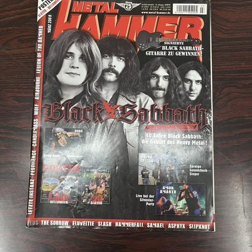 Metal Hammer magazine bundle, 75 issues plus 2 bonus