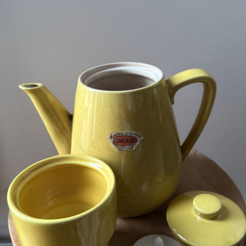 Villeroy & Boch Luxembourg vintage yellow coffee pot