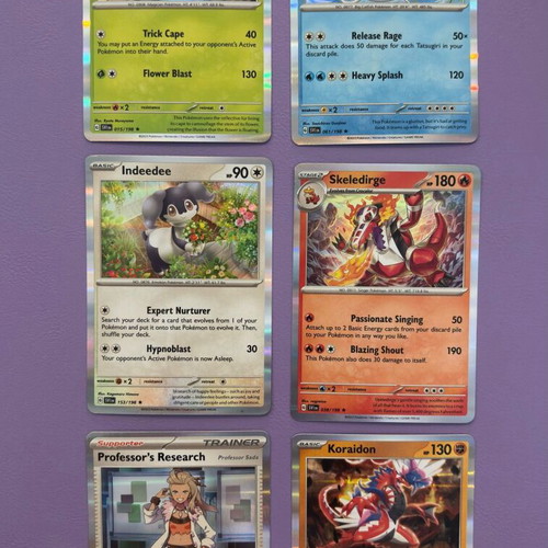 Pokémon Scarlet & Violet Lot 63 New