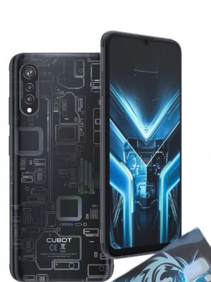 Cubot X70 smartphone used, 12GB RAM, 256GB, screen needs replacement