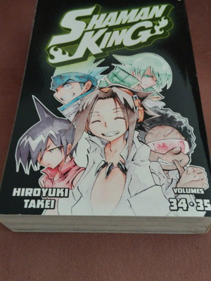 Shaman King Omnibus Volumes 34-35 new, English