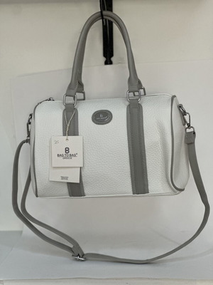Bag to Bag τσάντα χειρός και ώμου καινούργια, άσπρη και γκρι
