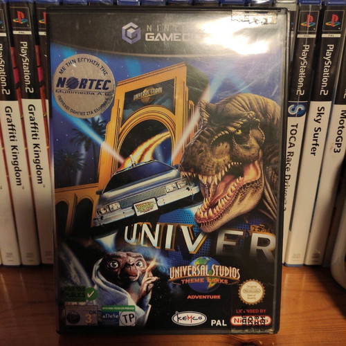 Universal Studios Theme Park Adventure Nintendo GameCube new sealed