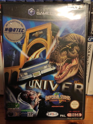 Universal Studios Theme Park Adventure Nintendo GameCube καινούργιο σφραγισμένο