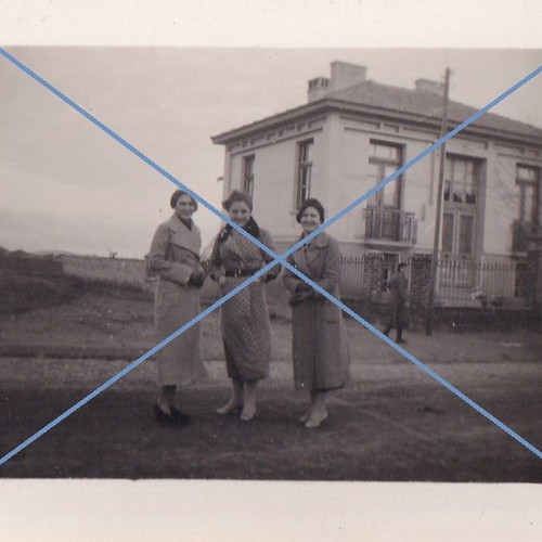 Portrait photo of three women friendship keepsake like new