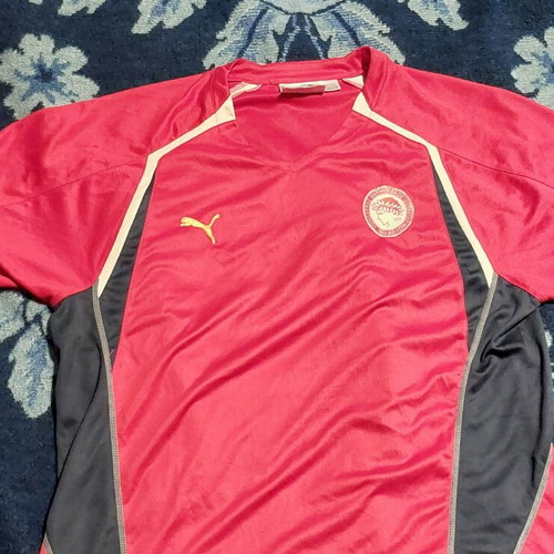 Olympiakos Match Worn Jersey Gkousis Tasos Sprinter Large like new