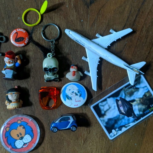 Various used items from the 80s and 90s