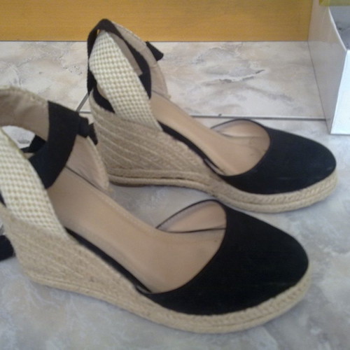 Tulipano women's platform shoes with rope and buckle size 36 like new