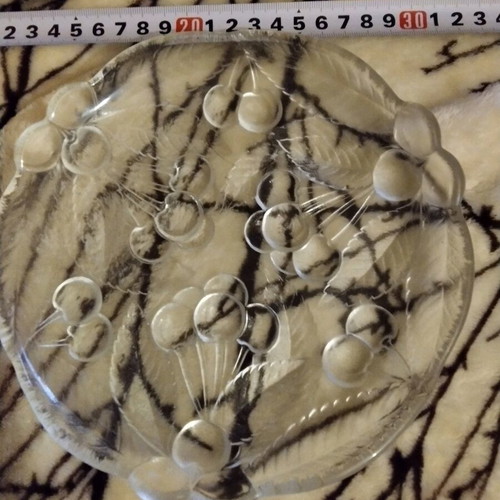 Selezione IVV Glass Deep Plate like new, made in Italy