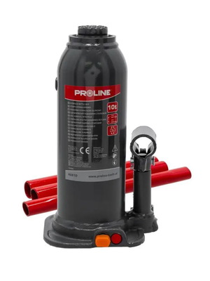 Proline Hydraulic Bottle Jack 10 Ton CE Certified, 222-447mm Lift Height